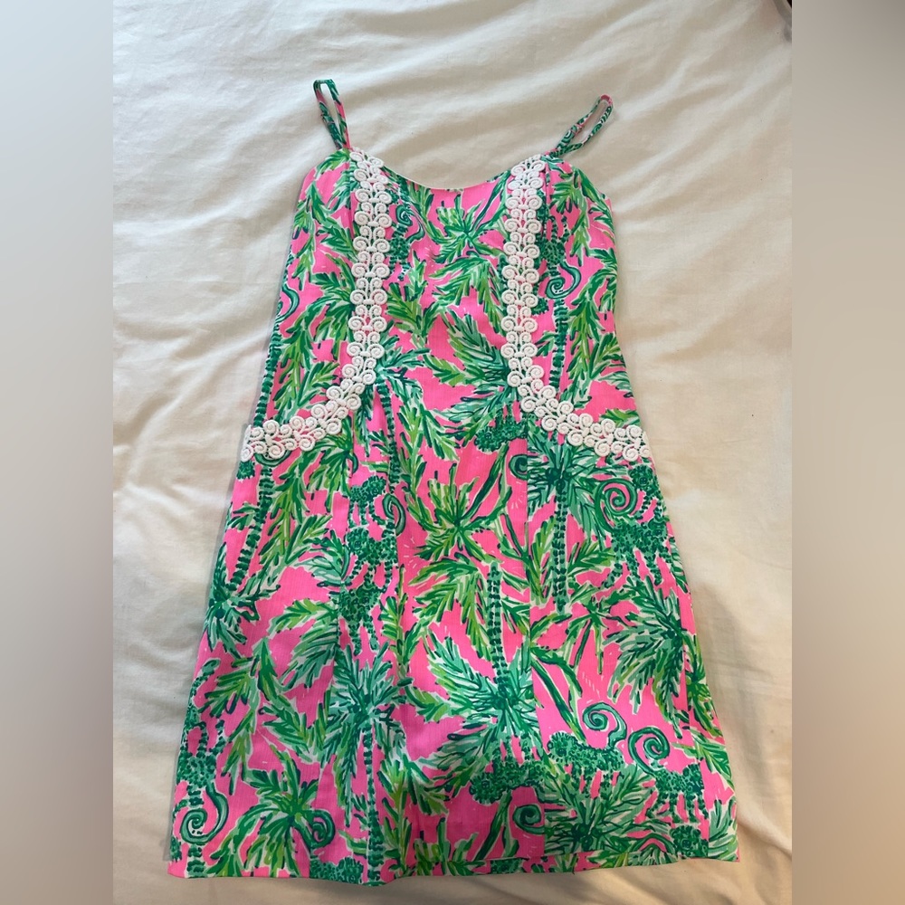 Lilly Pulitzer Tie Back Shift Dress